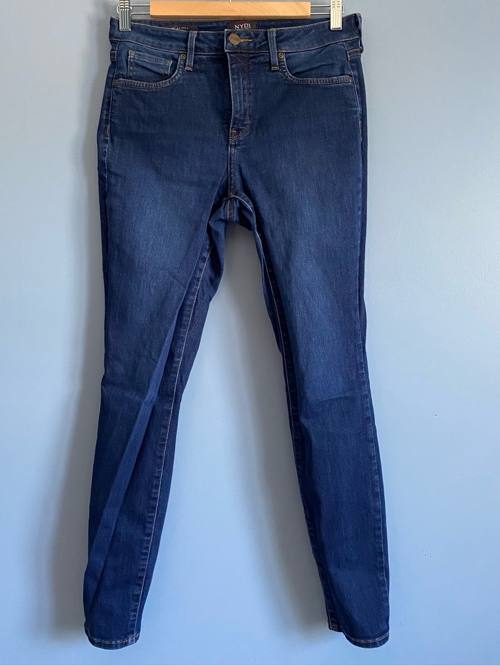 NYDJ Women's Dark Blue Ami Skinny Jeans